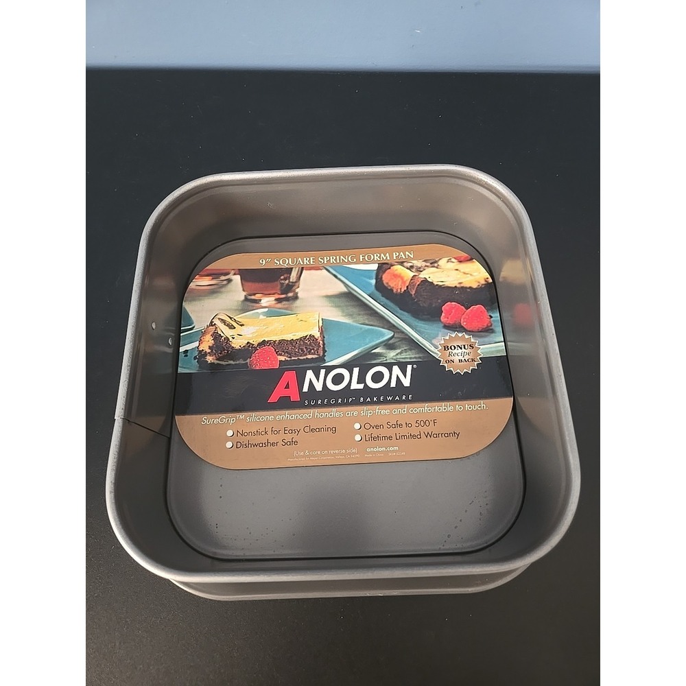 Anolon‎ 9" Square Non-Stick Springform Pan
